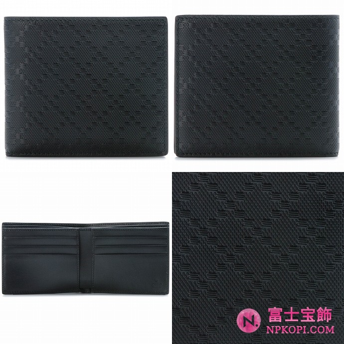 GUCCI/グッチ 2012年春夏新作DIAMOND MEN'S2つ折り財布 268331 AIZ1N 1000 